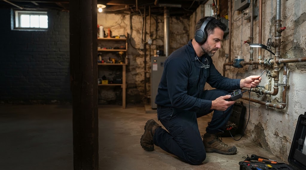 Leak detection service in Parsippany
